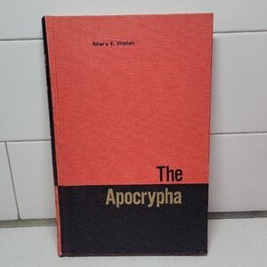 The Apocrypha Hardcover Book By Mary E. Walsh Vintage 1968